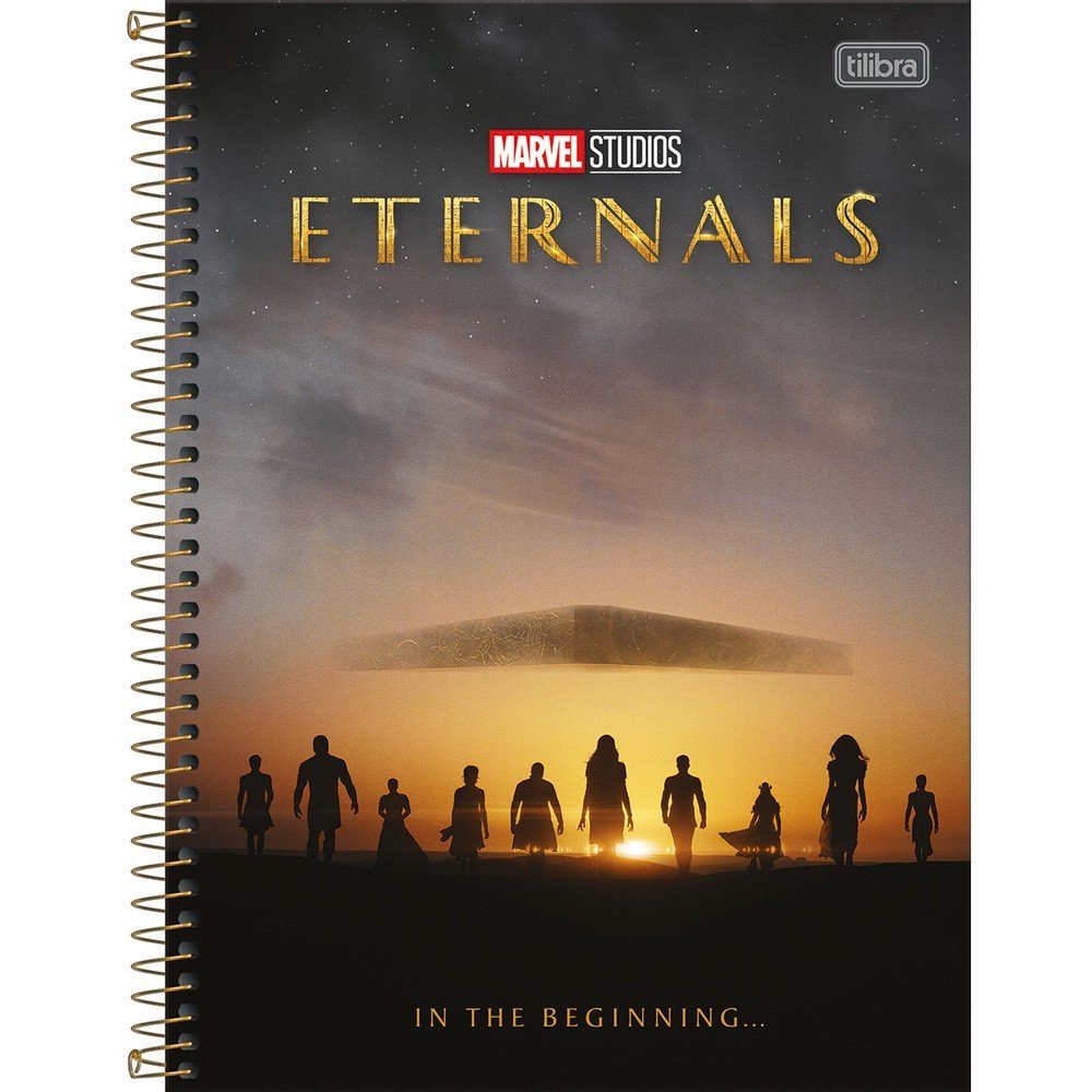Caderno 1 Matéria Eternals - Tilibra