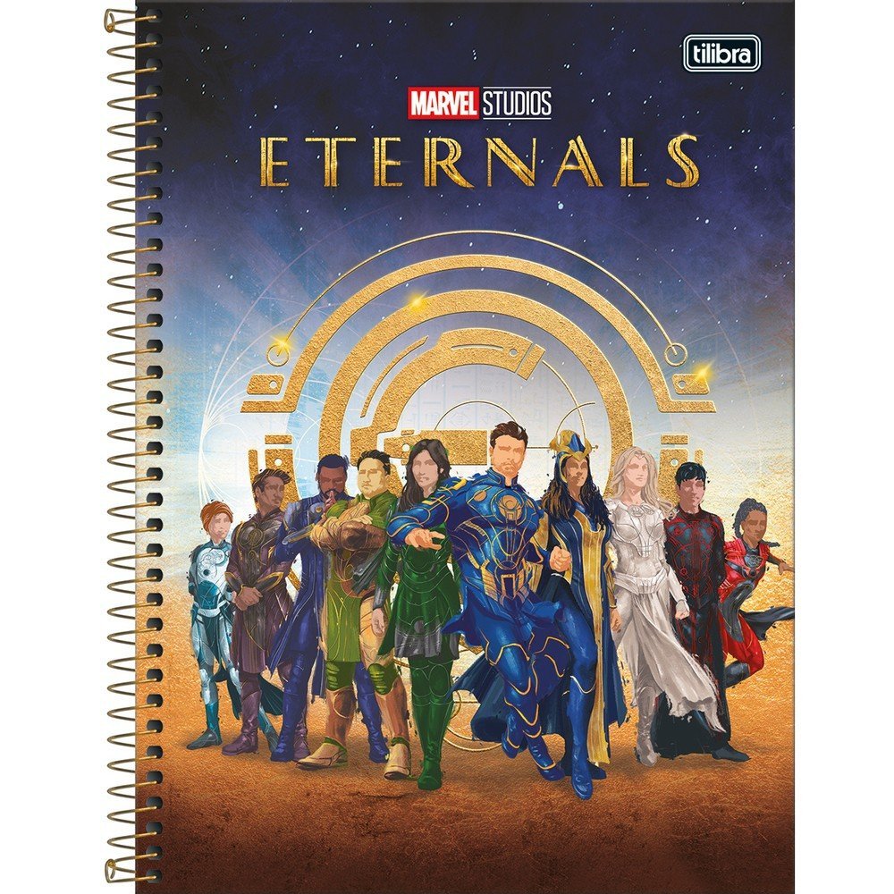 Caderno 1 Matéria Eternals - Tilibra