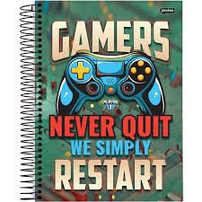 Caderno 10 Matérias Player 1 - Jandaia