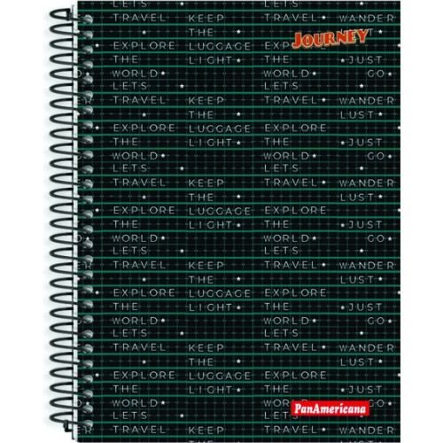Caderno 10 Matérias Journey - PanAmericana