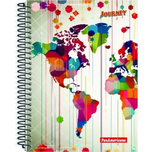 Caderno 10 Matérias Journey - PanAmericana