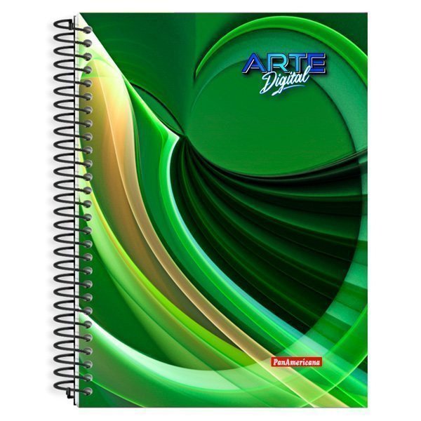 Caderno 12 Matérias Arte Digital PanAmericana