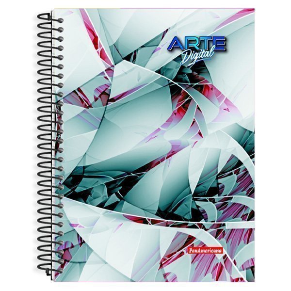 Caderno 12 Matérias Arte Digital PanAmericana