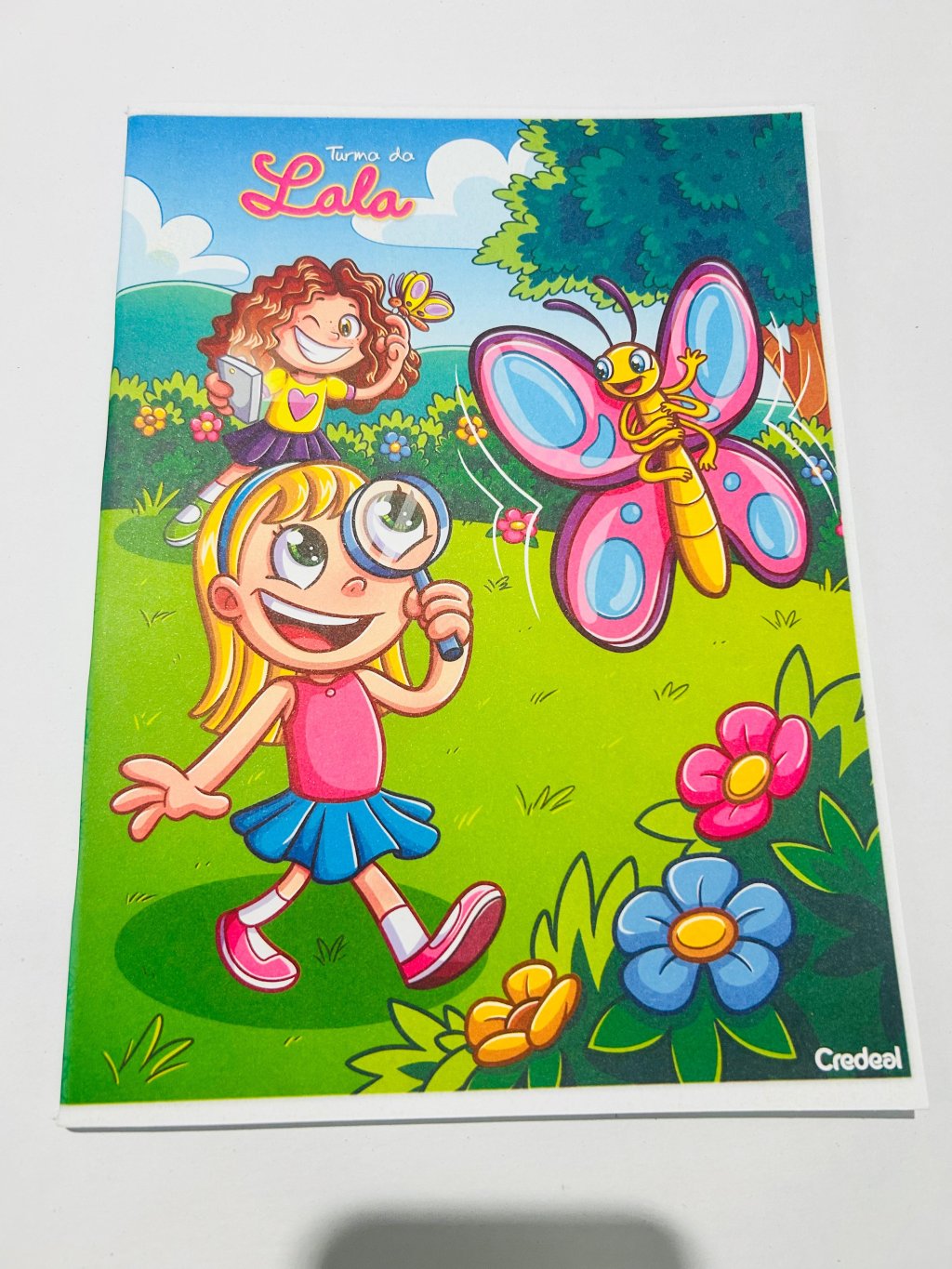 Caderno Turma da Lala - Capa Flexível - 96 Folhas