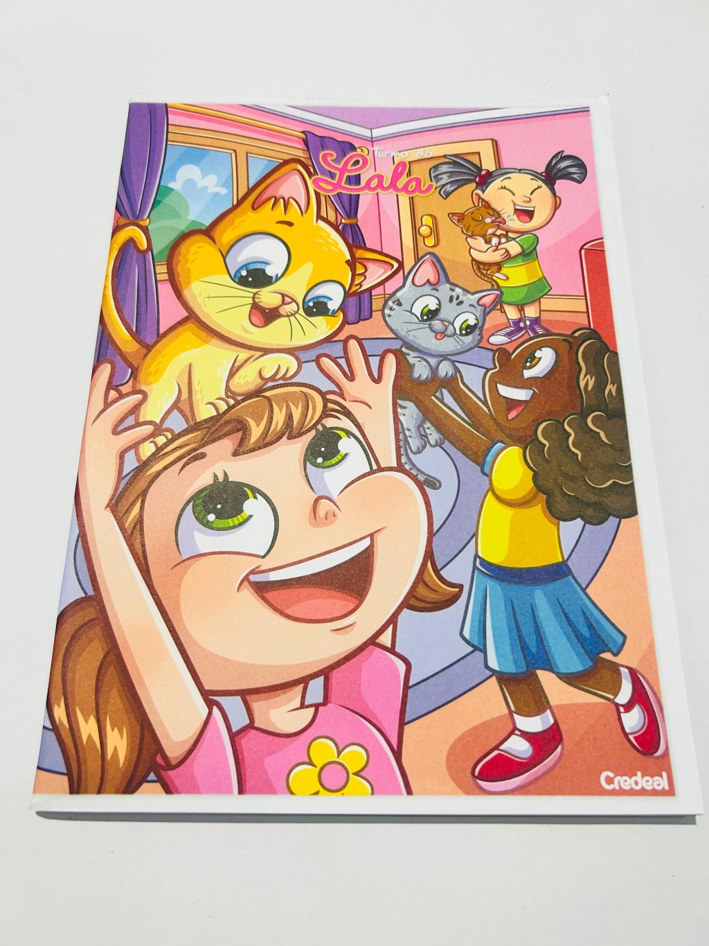 Caderno Turma da Lala - Capa Flexível - 96 Folhas