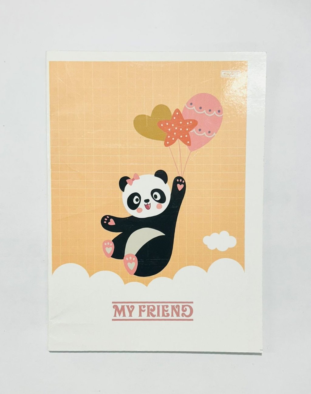Caderno Capa Cartonada My Friend - 80 Folhas - São Domingos