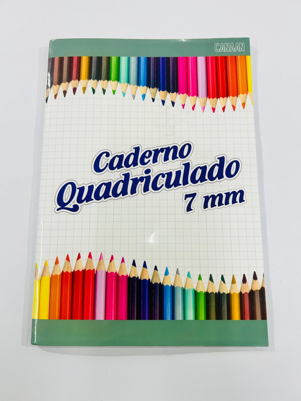 Caderno Quadriculado Ágape – 7mm - 60 Folhas