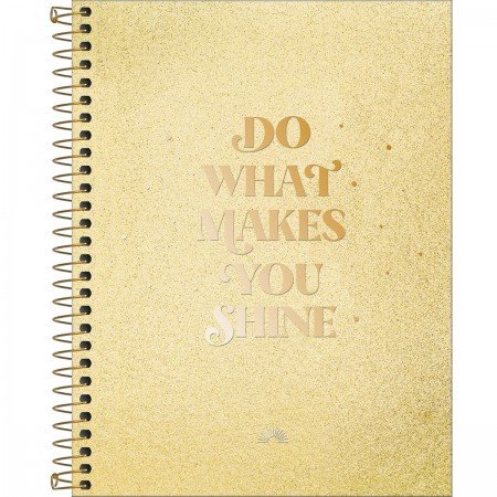 Caderno Executivo Espiral Capa Dura Colegial Cambridge Shine 80 Folhas - Tilibra