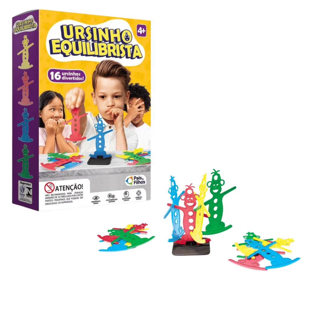 Jogo Ursinho Equilibrista - Pais e Filhos