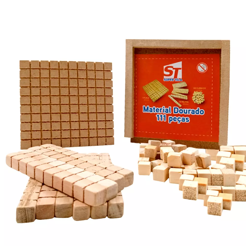 Material Dourado Super Tela 111 Peças