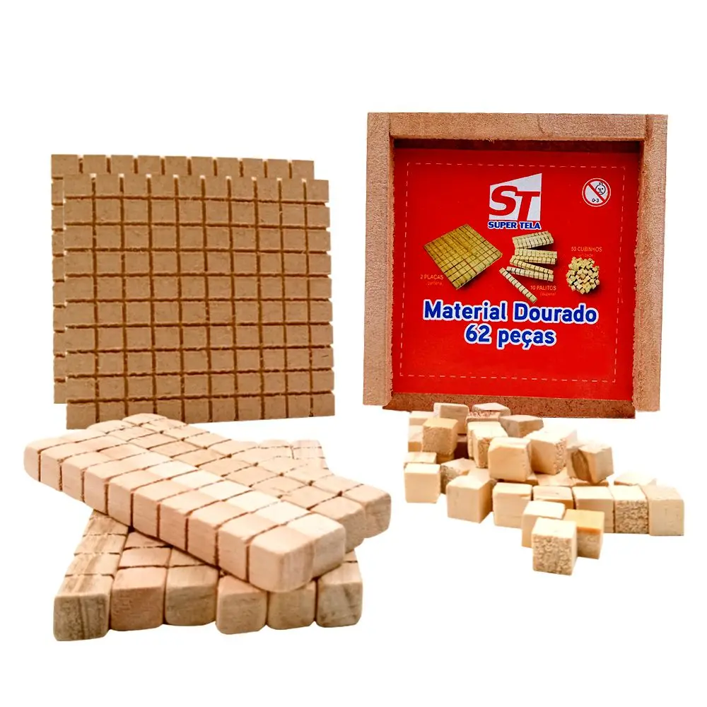 Material Dourado Super Tela 62 Peças