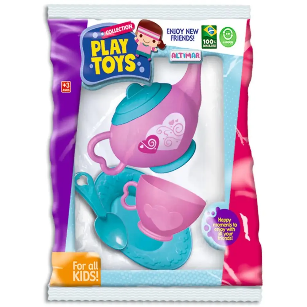 Conjunto de Chá (Bule + Xícara) Play Toys