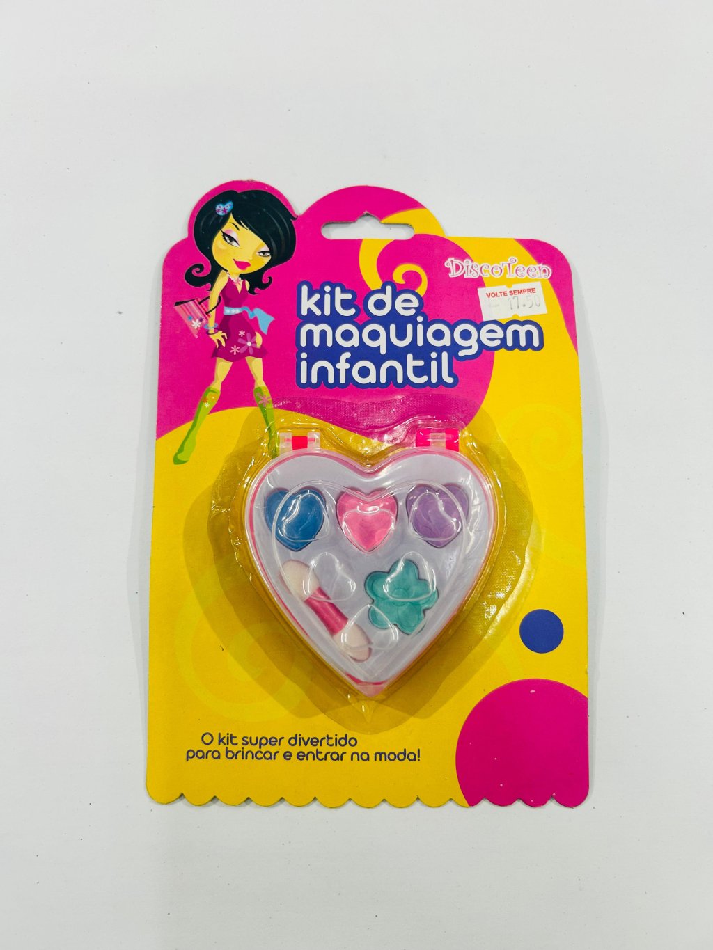 Kit de Maquiagem Infantil Discoteen