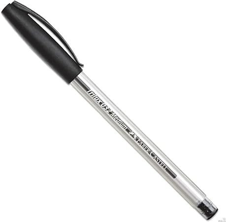 Caneta Esferográfica Trilux Preta Faber-Castell