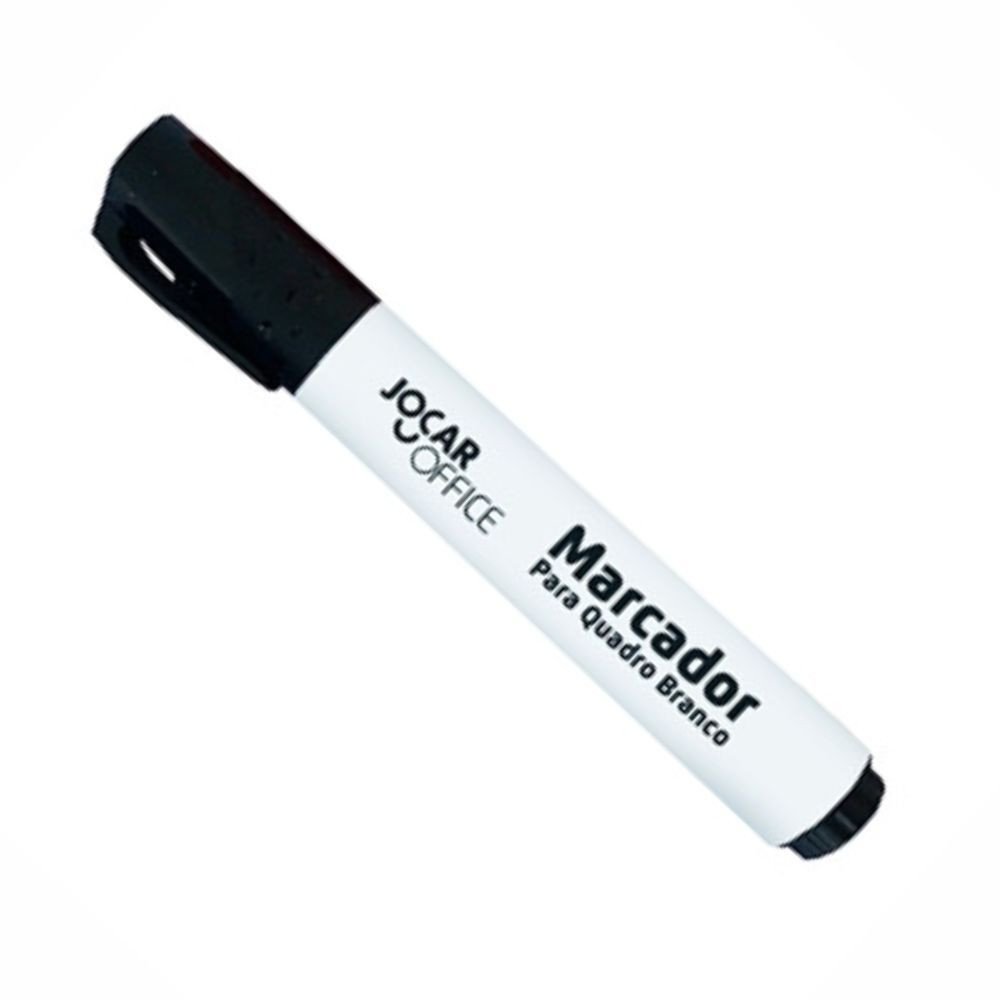Marcador Para Quadro Branco Recarregável Preto
