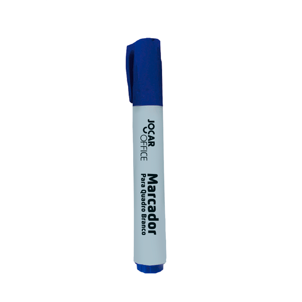 Marcador Para Quadro Branco Recarregável Azul