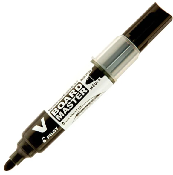 Pincel quadro branco recarregável Preto Board Master - Pilot