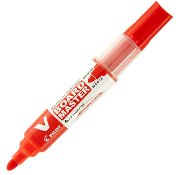 Pincel quadro branco recarregável Vermelho Board Master - Pilot