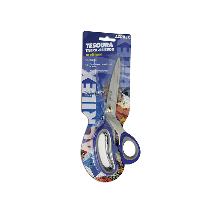 Tesoura Multiuso Acrilex 20 CM