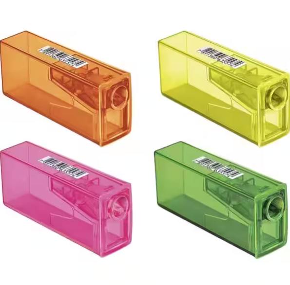 Apontador com Depósito Neon Faber Castell