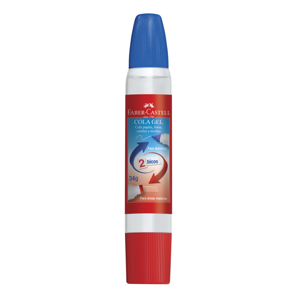 Cola Gel 2 bicos Faber Castell