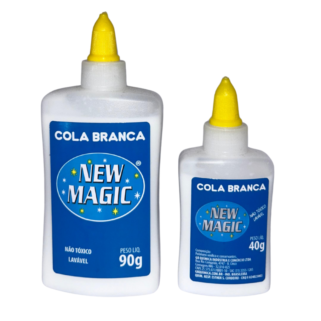 Cola Branca escolar New Magic (Escolha o Tamanho)
