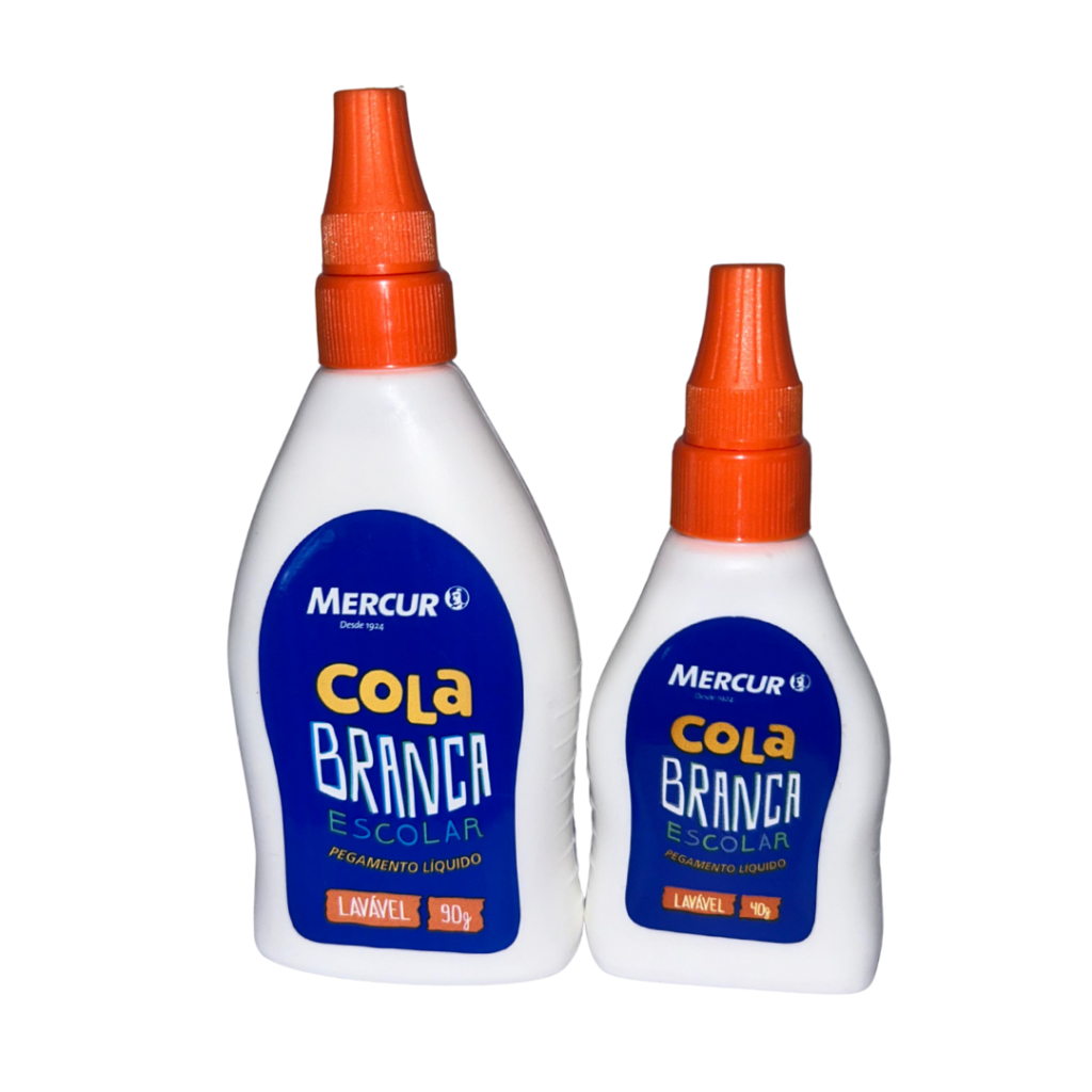 Cola Branca Escolar Mercur (Escolha o Tamanho)