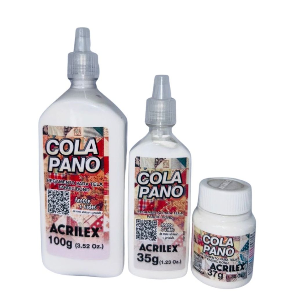 Cola de Pano Acrilex (Escolha o Tamanho)