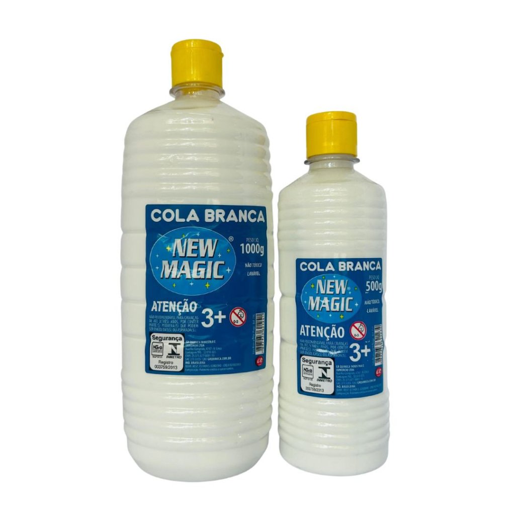 Cola Branca Grande New Magic (Escolha o tamanho)