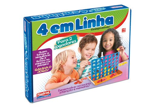 Jogo 4 Em Linha Plasbrink Raciocínio Estratégia