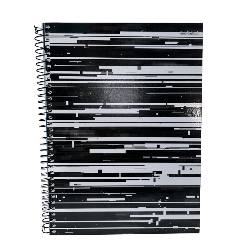 Caderno Espiral Capa Dura StarSchool - Jandaia - 80 Folhas