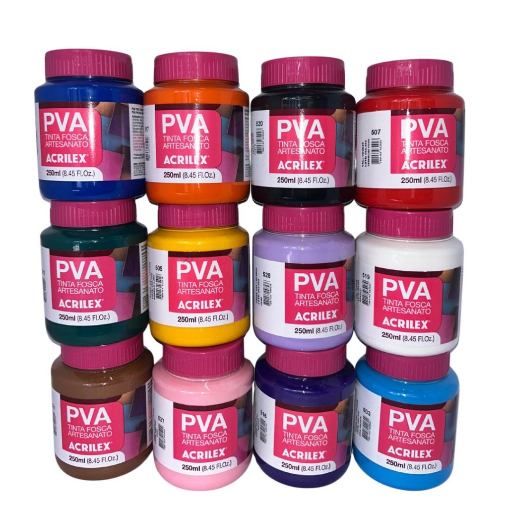Tinta PVA Fosca Artesanato Acrilex 250ml