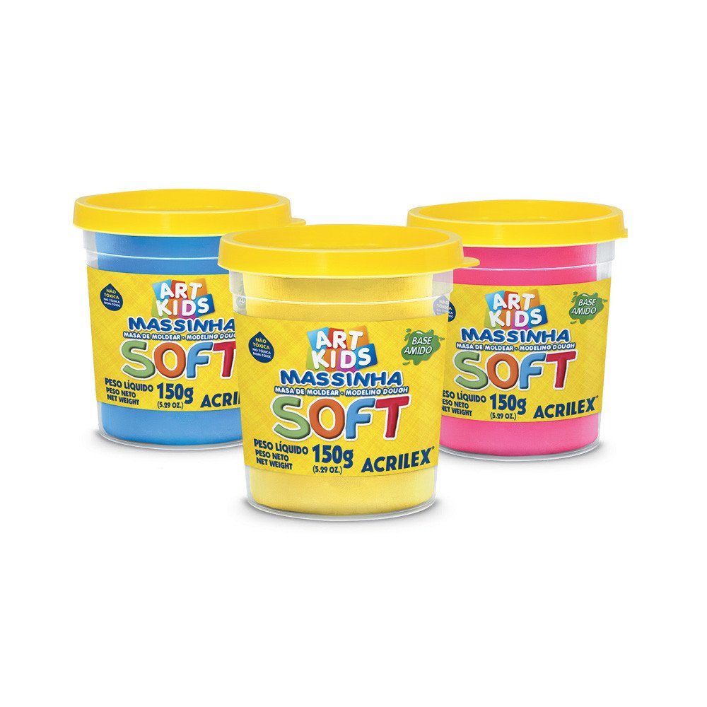 Massinha de Modelar Soft 150g - Acrilex