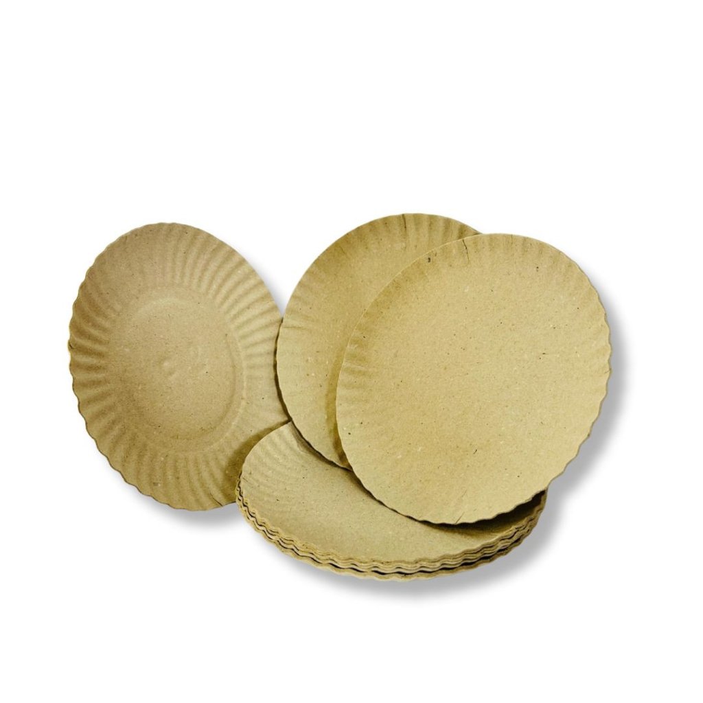 Pratinhos descartáveis de Papelão (Pacote com 10 unidades)
