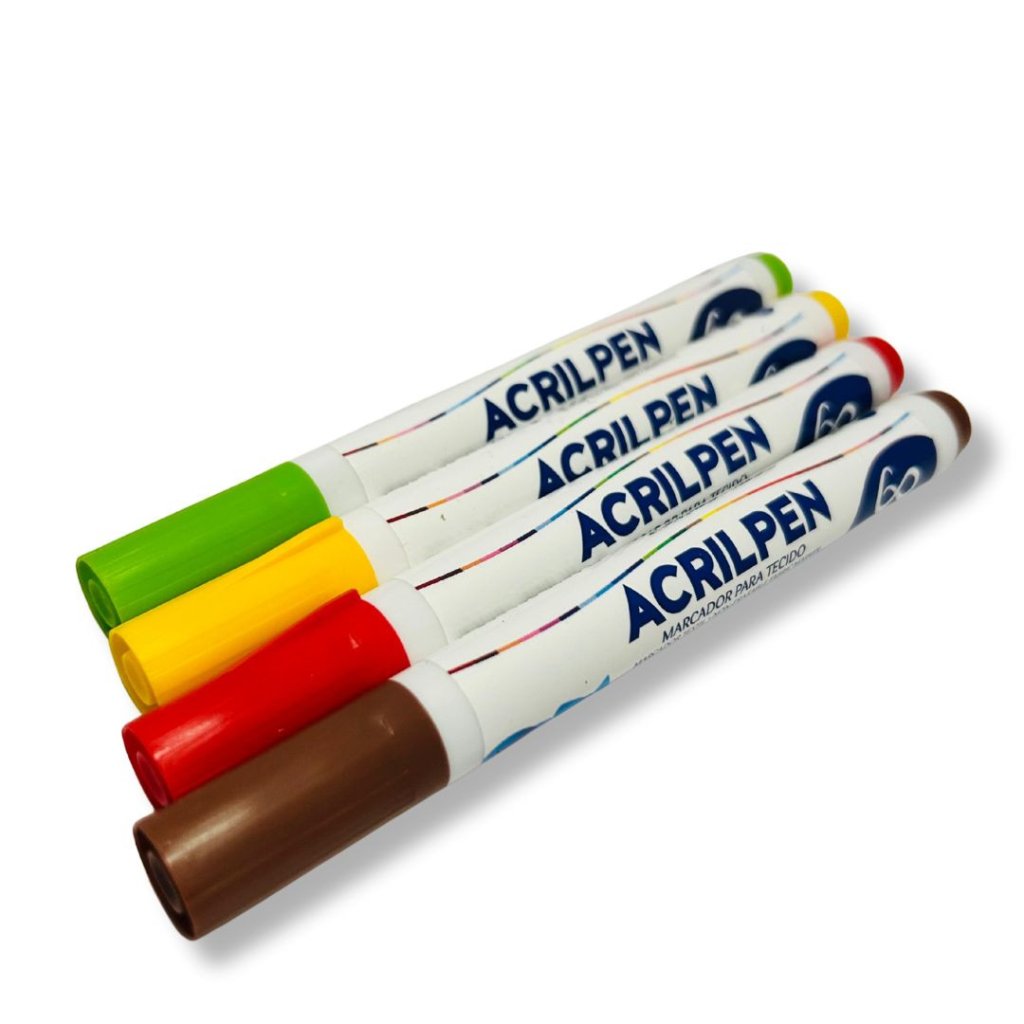 Caneta para Tecido - Acrilex (Escolha a cor)
