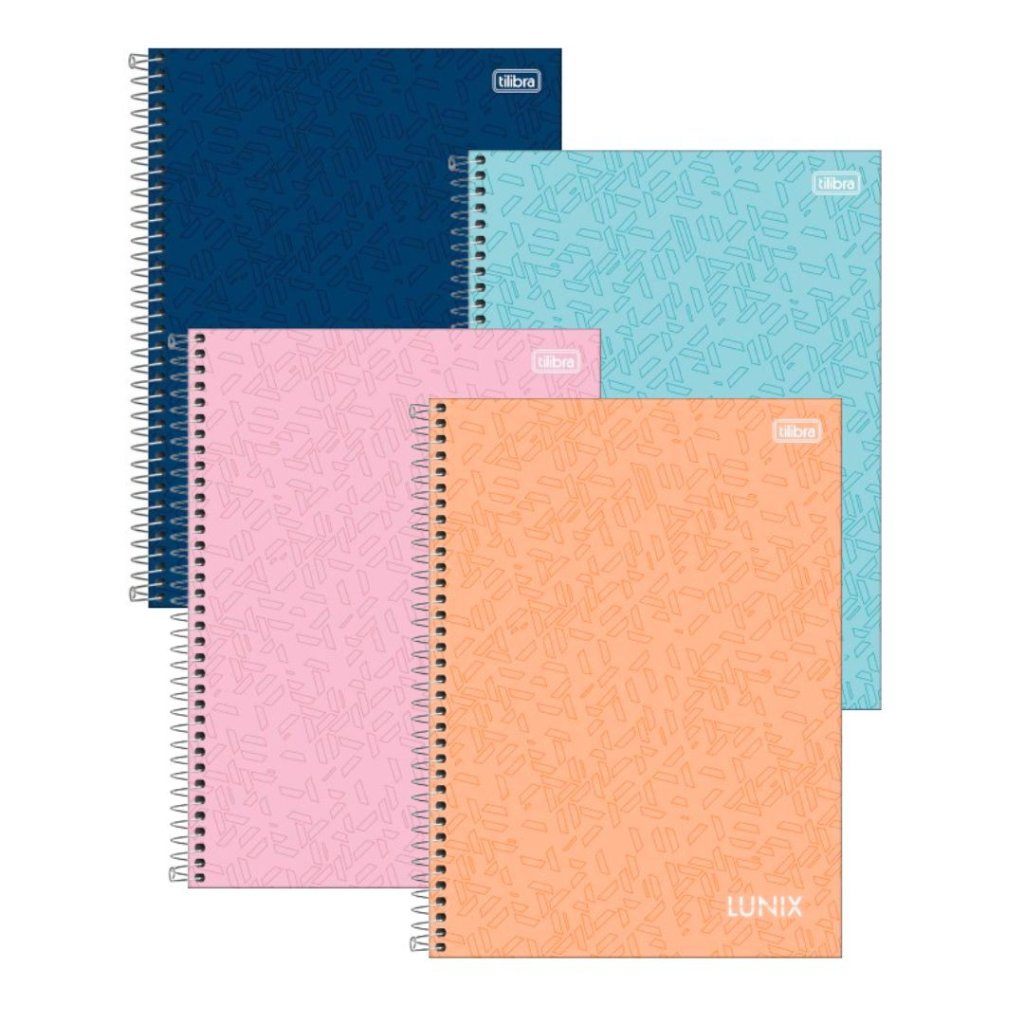 Caderno Tilibra Lunix 80 Folhas 