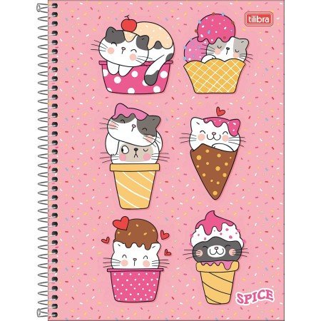 Caderno Tilibra Spice 80 Folhas