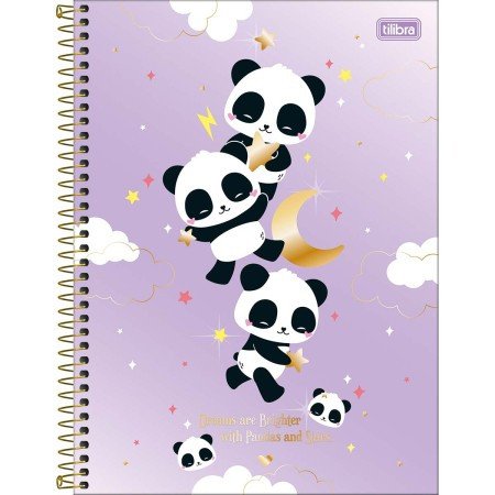 Caderno Tilibra Lovely Friends 80 Folhas
