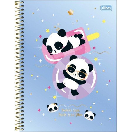 Caderno Tilibra Lovely Friends 80 Folhas