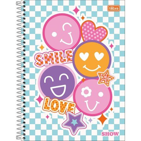 Caderno Tilibra Show 80 Folhas
