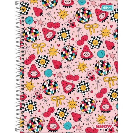 Caderno Tilibra Show 80 Folhas