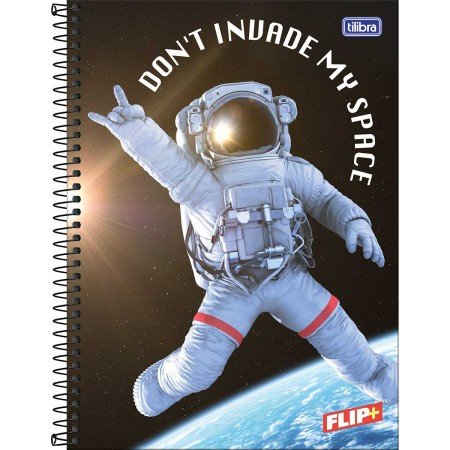 Caderno Tilibra Flip+ 96 Folhas