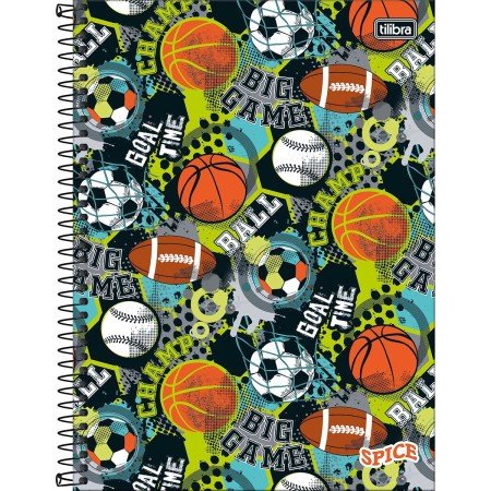 Caderno Tilibra Spice 80 Folhas