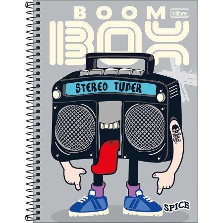 Caderno Tilibra Spice 80 Folhas