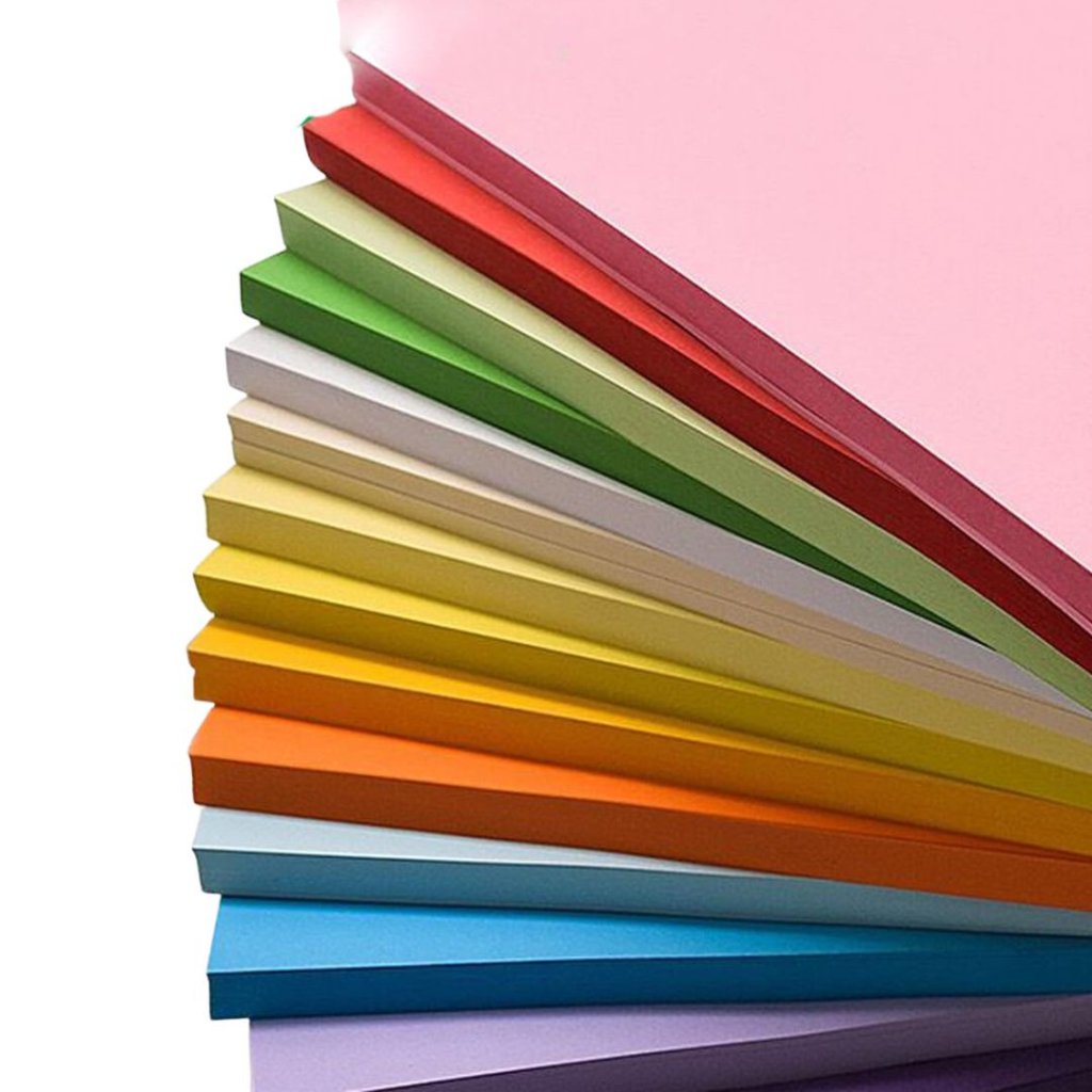 Pacote de Papel Colorset A4 50 folhas (Escolha a cor)