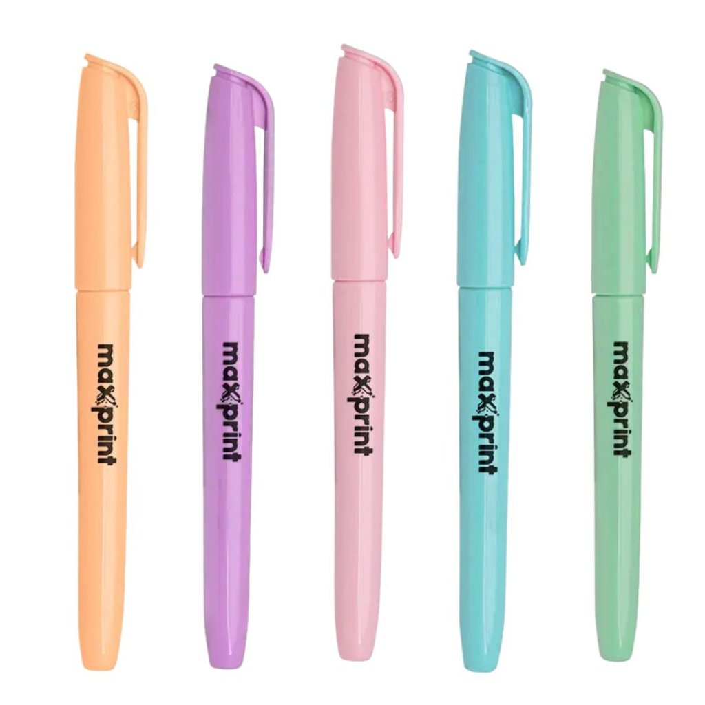 Caneta Marca Texto Maxprint Lumis Pastel