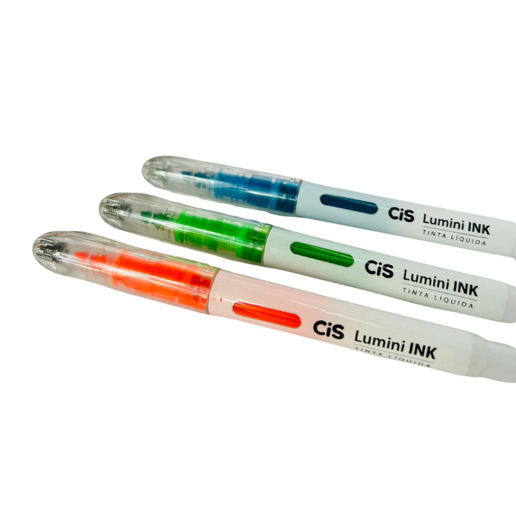 Marca Texto Lumini Tinta Líquida Cis