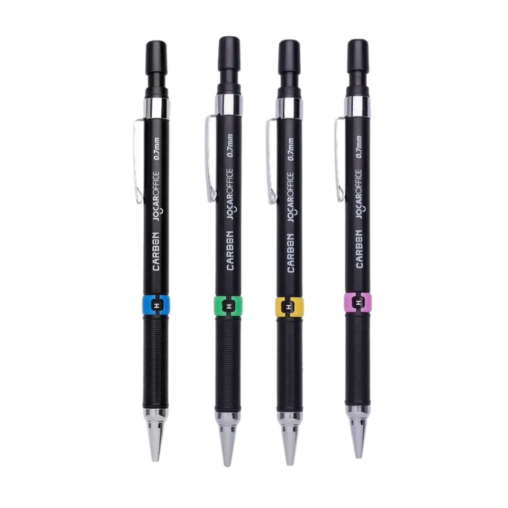 Lapiseira 0.7mm Carbon Jocar Office