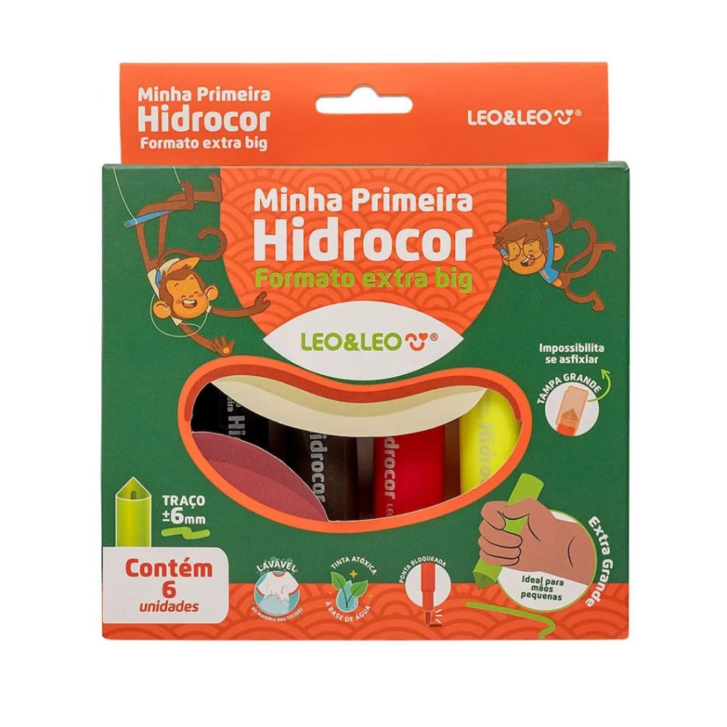Minha Primeira Hidrocor Extra Big - Leo&Leo