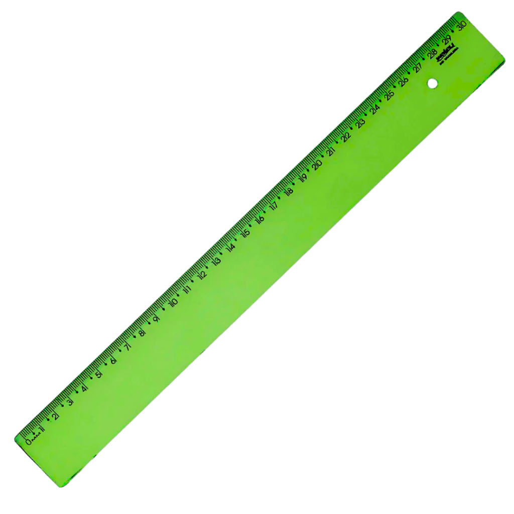 Régua Escolar New Line 30cm Maxcrill